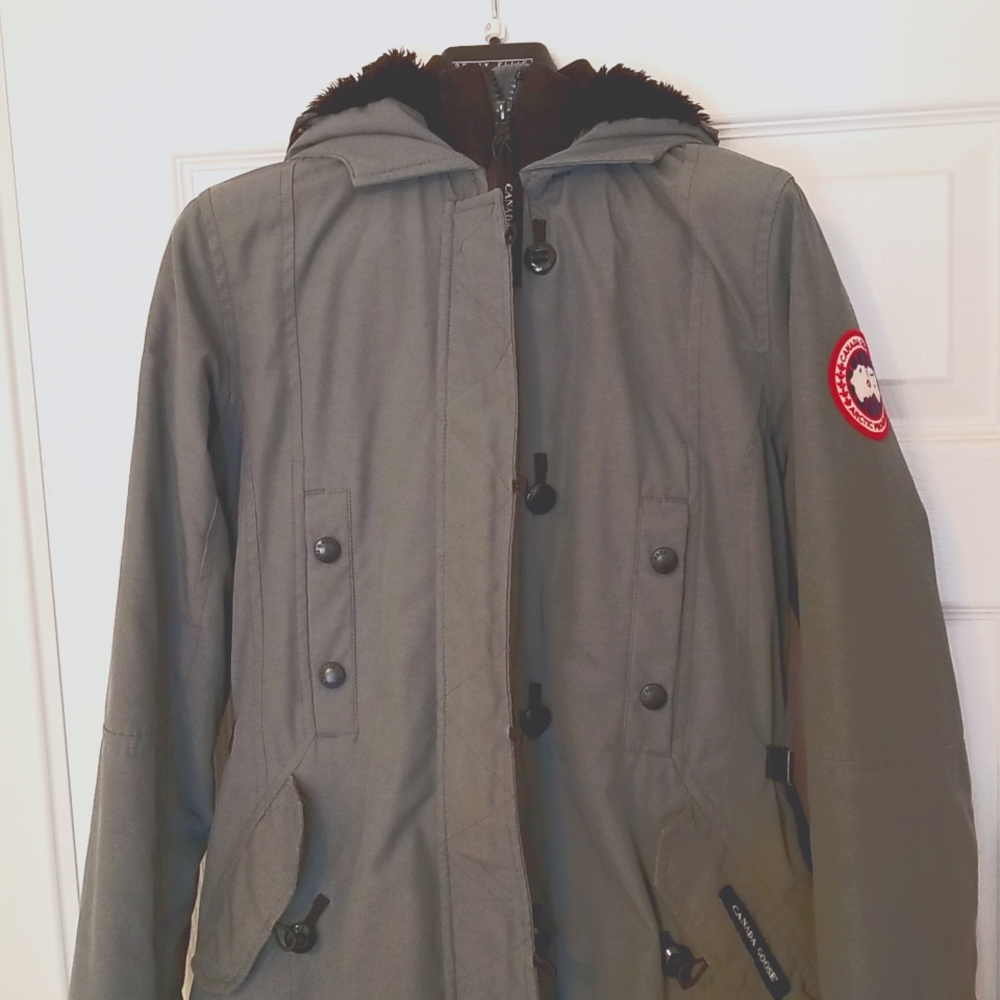 Canada Goose parka with real fur.